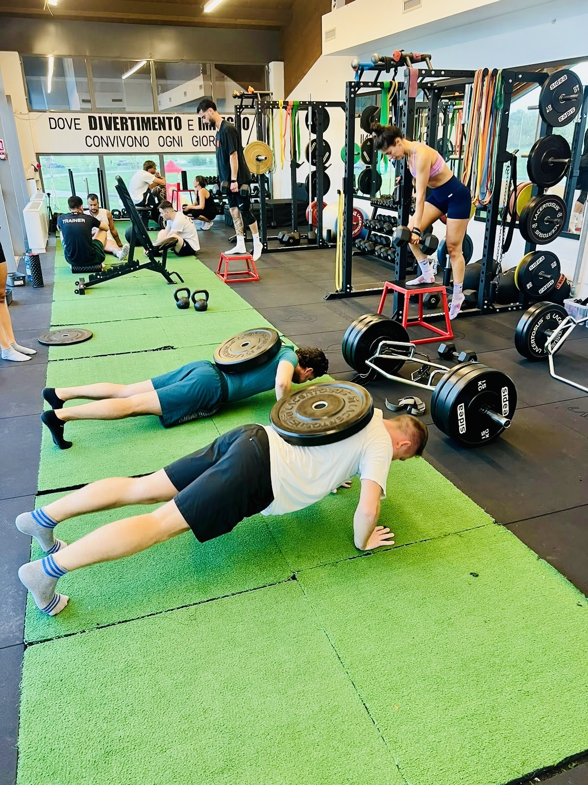 Interno palestra Prohive Bussero